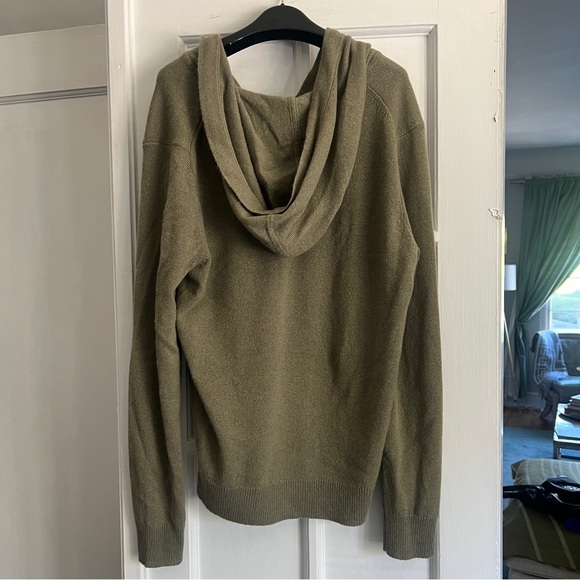 Theory Easy V 100% Cashmere Hoodie - Picture 8 of 11